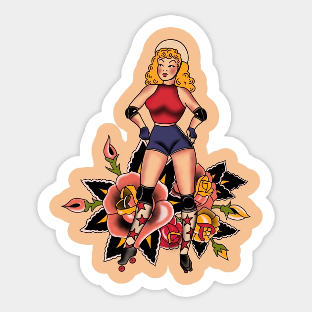 Derby Girl Sticker by buggywunderland